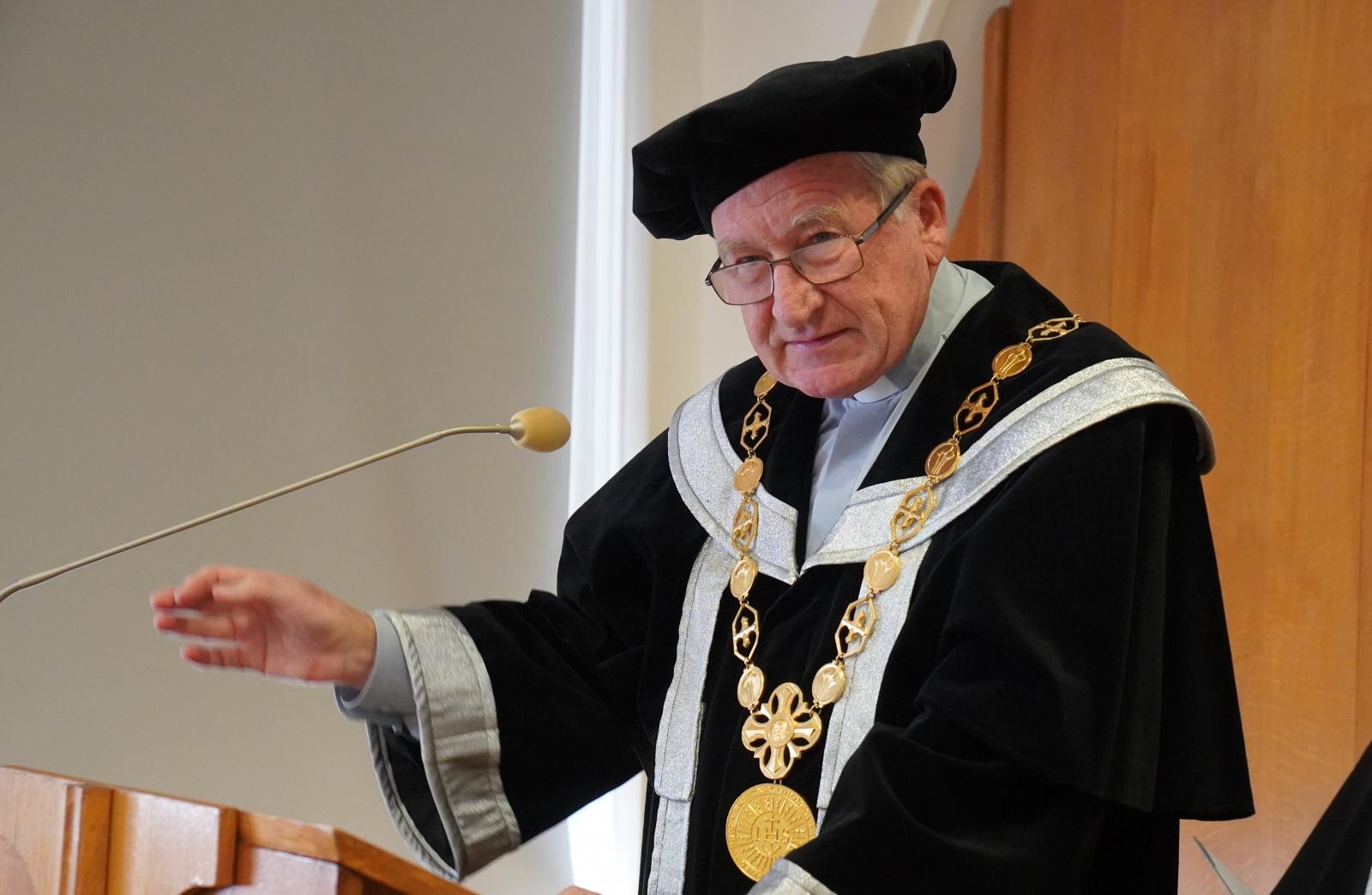 Príhovor počas slávnostnej imatrikulácie nových študentov