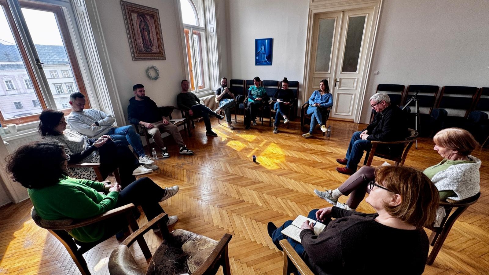 Účastníci stretnutia Pristúp bližšie v kruhu spoločného dialógu