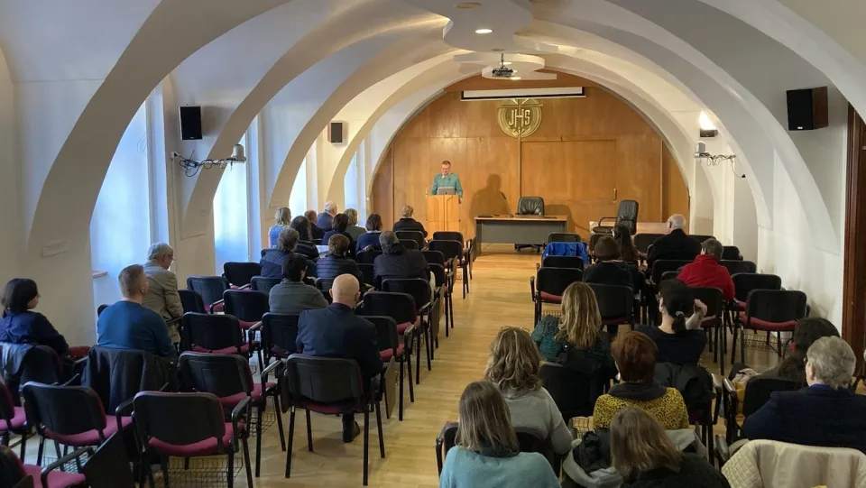 Prednáška pre účastníkov Univerzity tretieho veku na fakulte