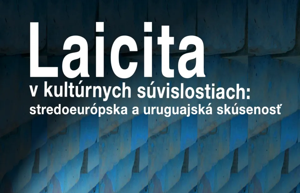 Grafika konferencie Laicita v kultúrnych súvislostiach