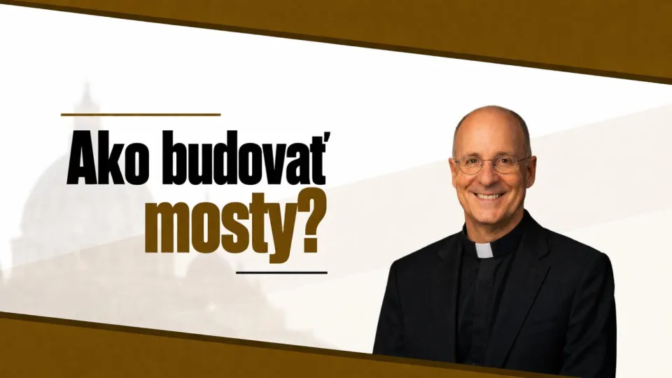 James Martin SJ na grafike diskusie Ako budovať mosty?