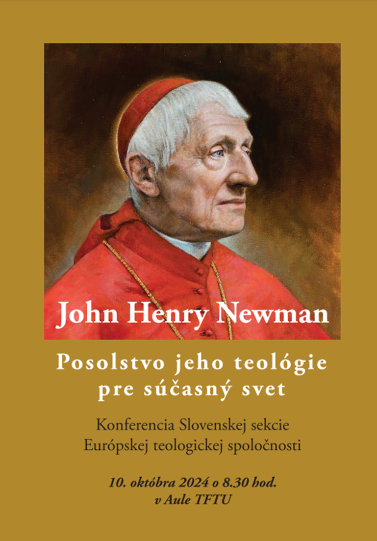 Plagát konferencie o posolstve teológie Johna Henryho Newmana pre súčasný svet