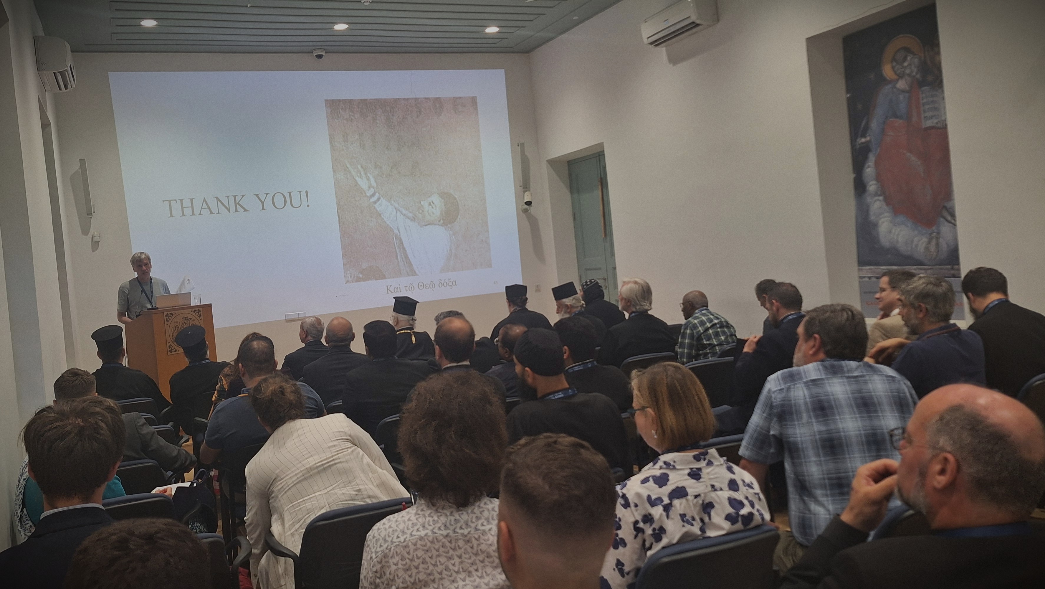 Prednáška počas medzinárodného kongresu východných liturgií v Nikózii