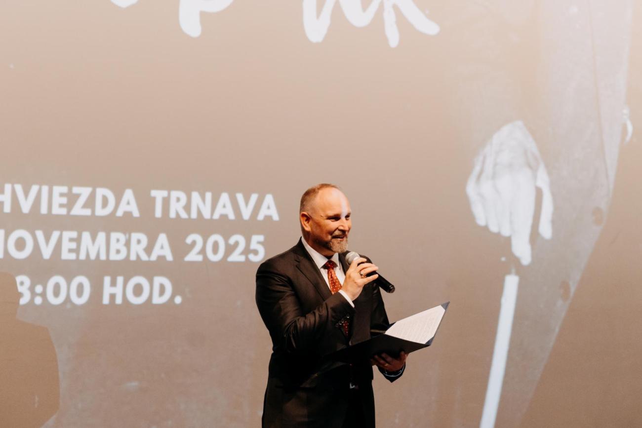 Príhovor počas premiéry filmu Dobrý a verný služobník