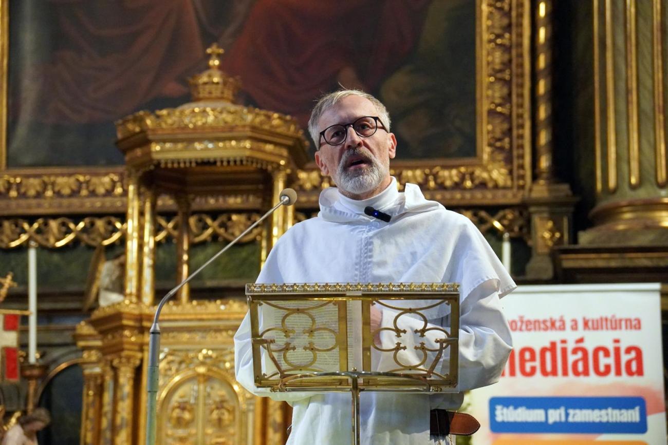 Príhovor dominikána počas Noci kostolov