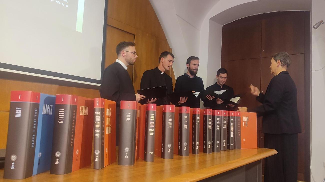 Hudobné vystúpenie počas prezentácie knihy