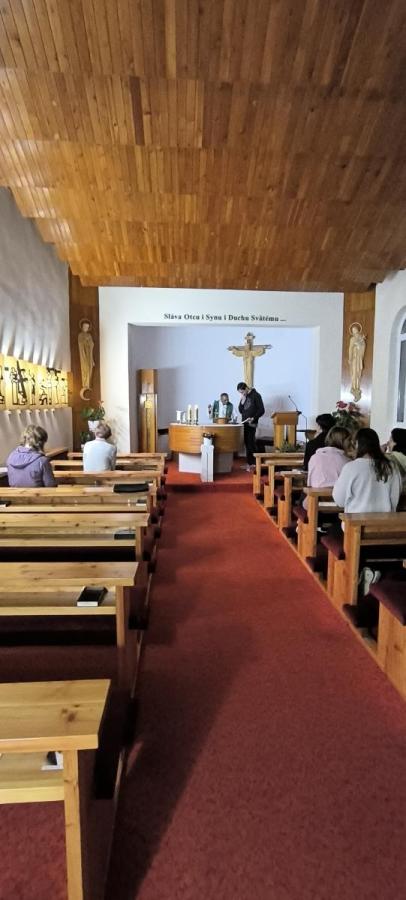 Spoločný duchovný program účastníkov putovania
