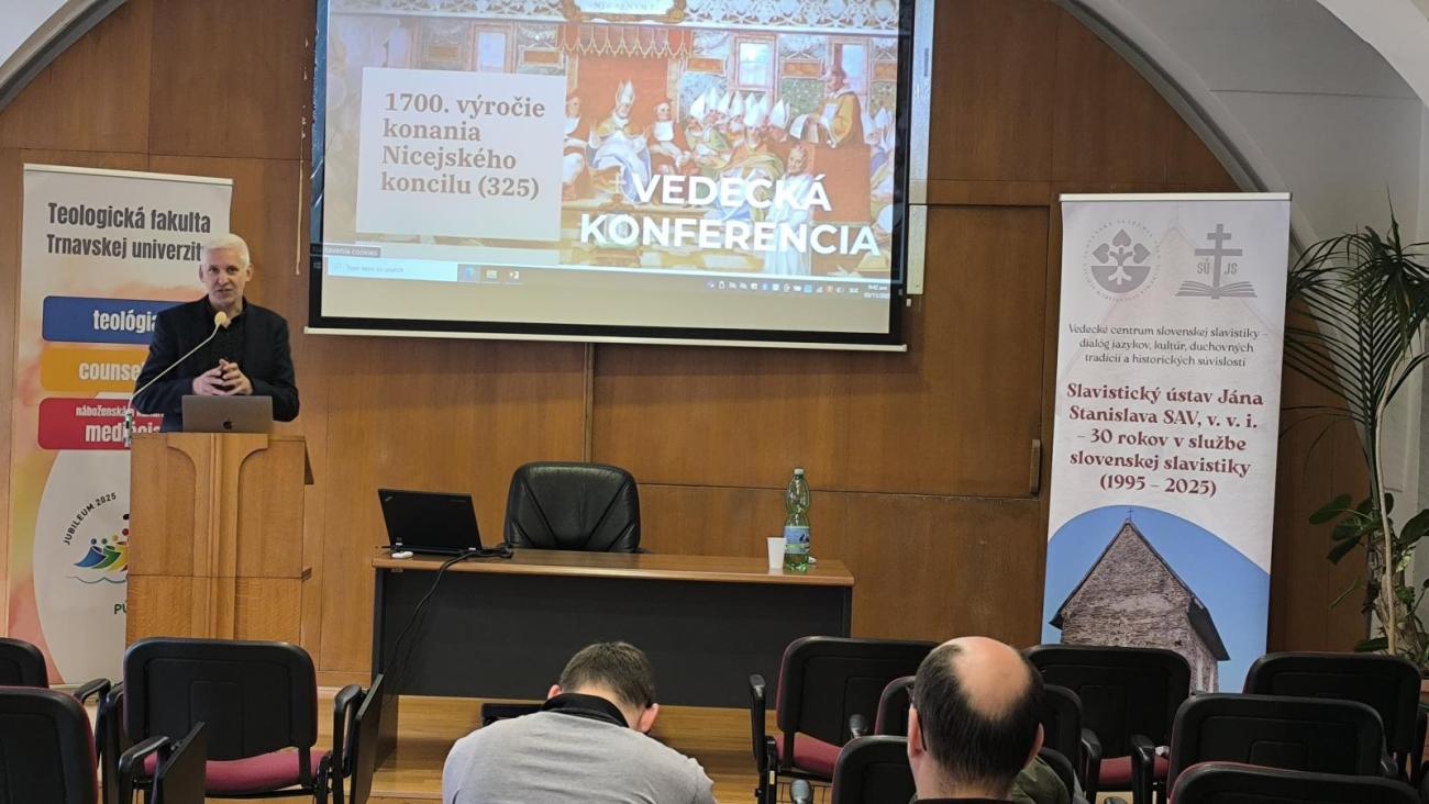 Otvorenie vedeckej konferencie o Nicejskom koncile