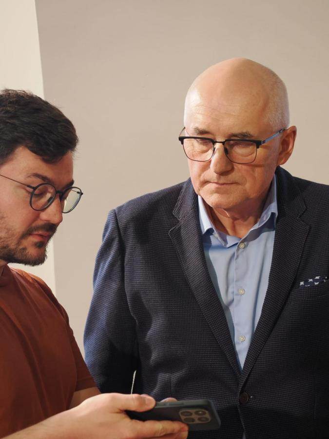 Juraj Habovštiak v rozhovore s účastníkom prednášky